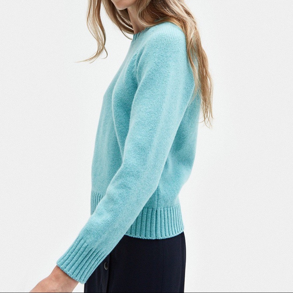A.P.C. F/W 17 ‘Pull Stirling’ Sweater in Turquoise